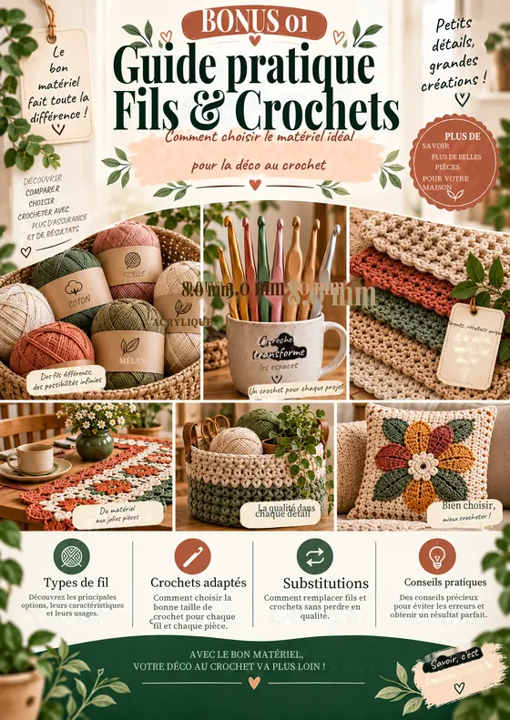 Bonus 1 — Guide pratique Fils et Crochets