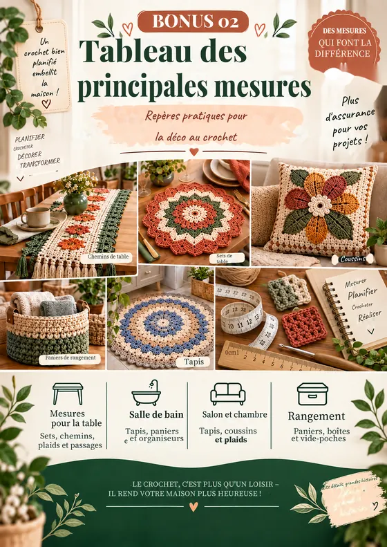Bonus 2 — Tableau des principales mesures